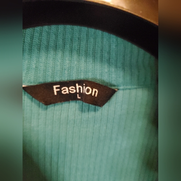 Teal Ribbed Set - Picture 4 of 11